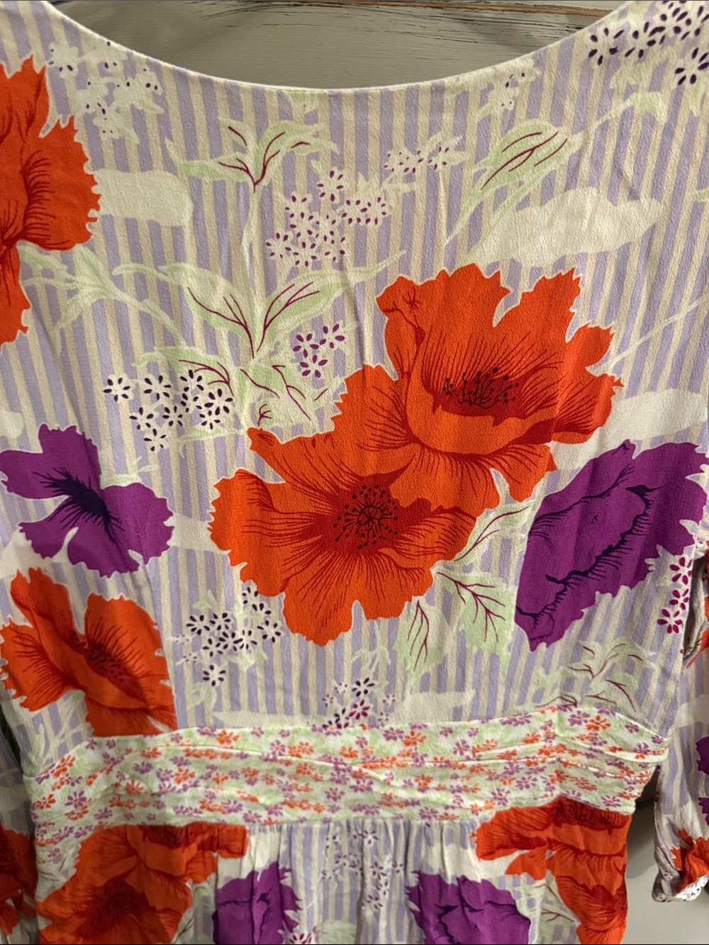 Maeve Belted Floral Midi Kimono Dress 8 - Picture 9 of 11